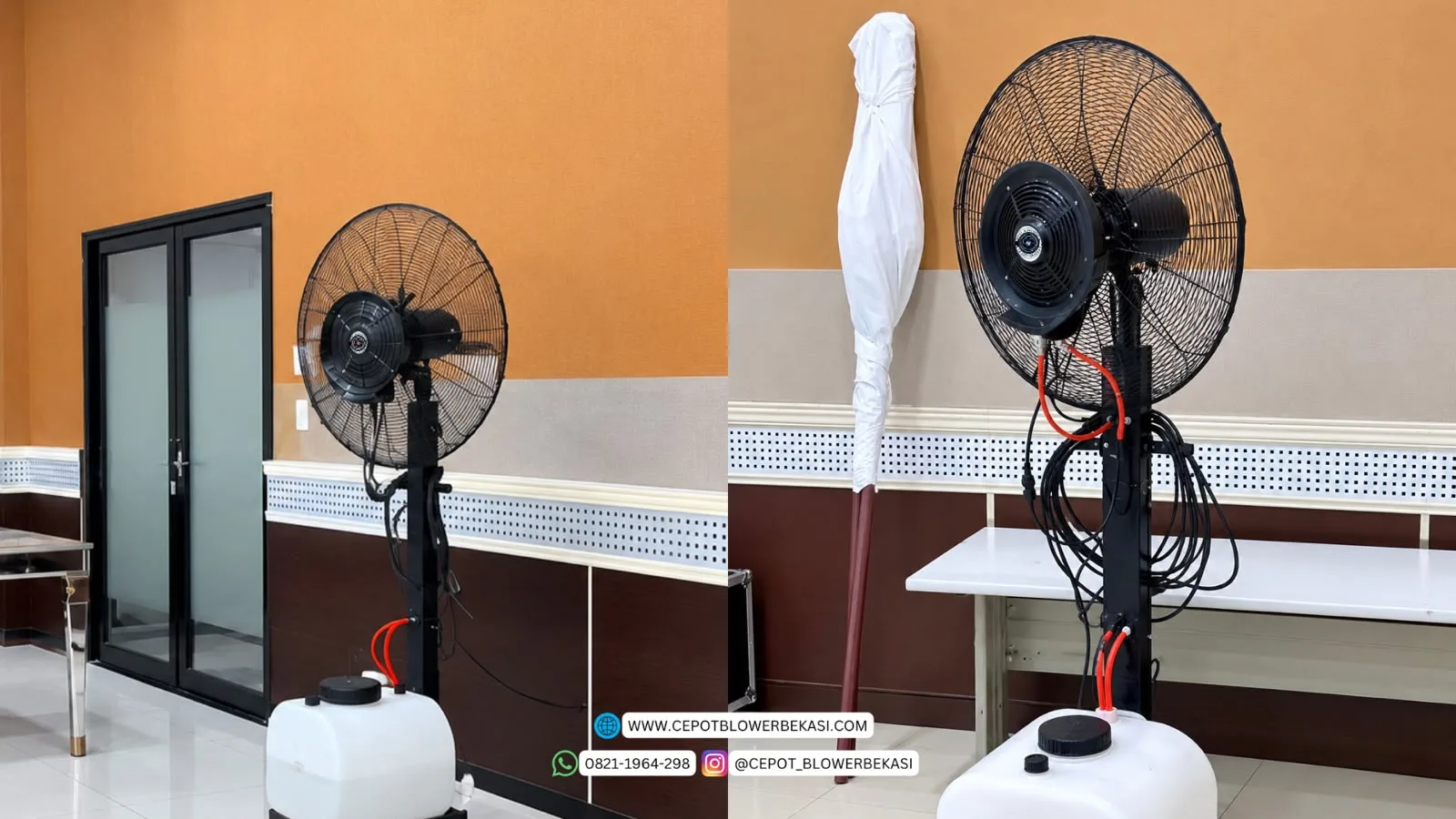 Sewa Kipas Blower Jakarta Timur | Proyek Mistyfan